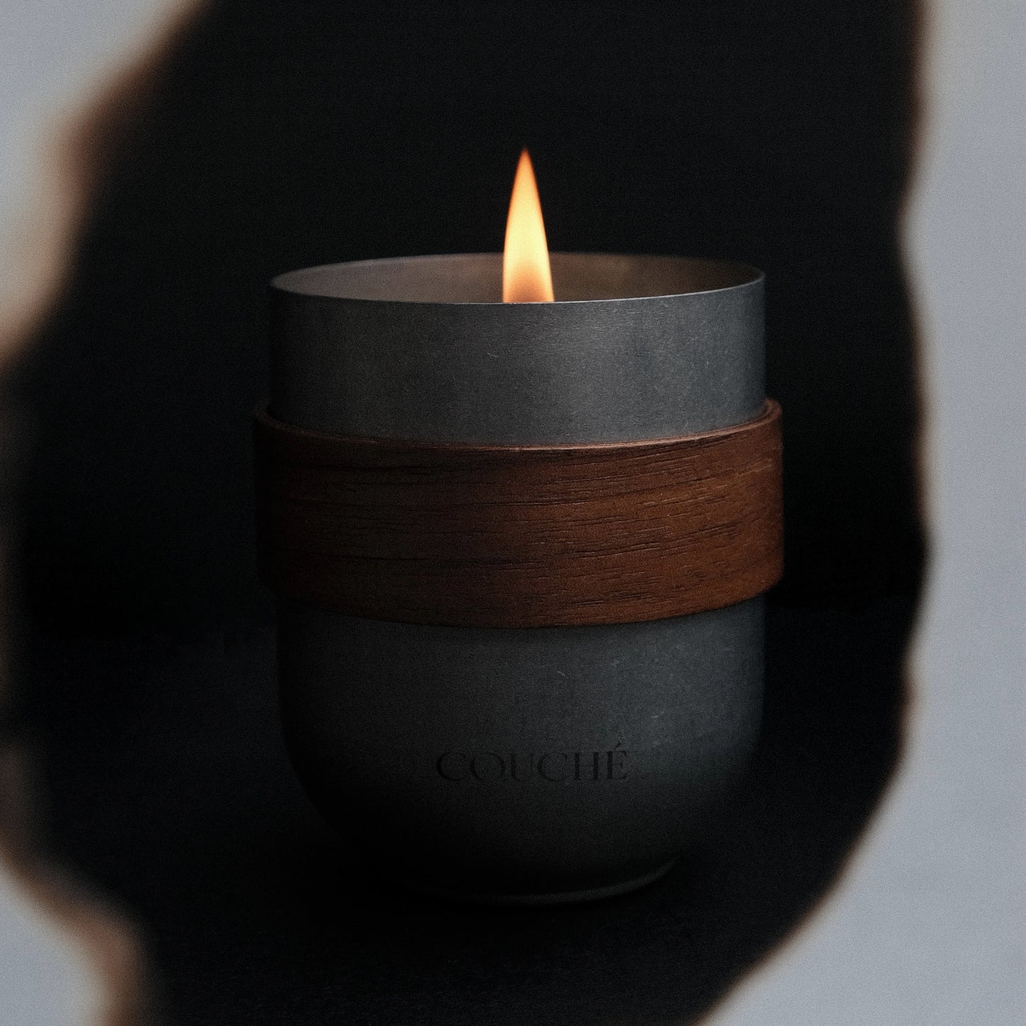 WOOD OBJET SCENTED CANDLE 220G