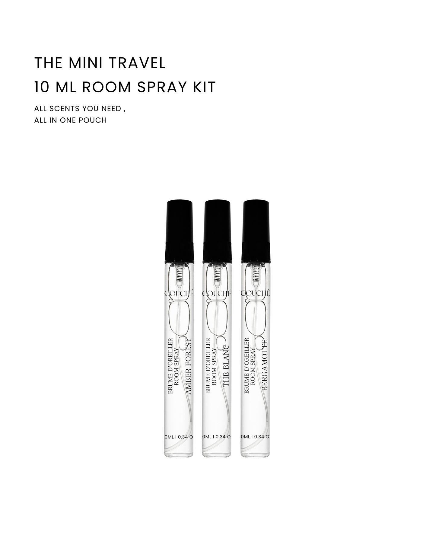 10ML/3ML Travel Mini Size Reiki Energy Room Spray & Pillow Mist