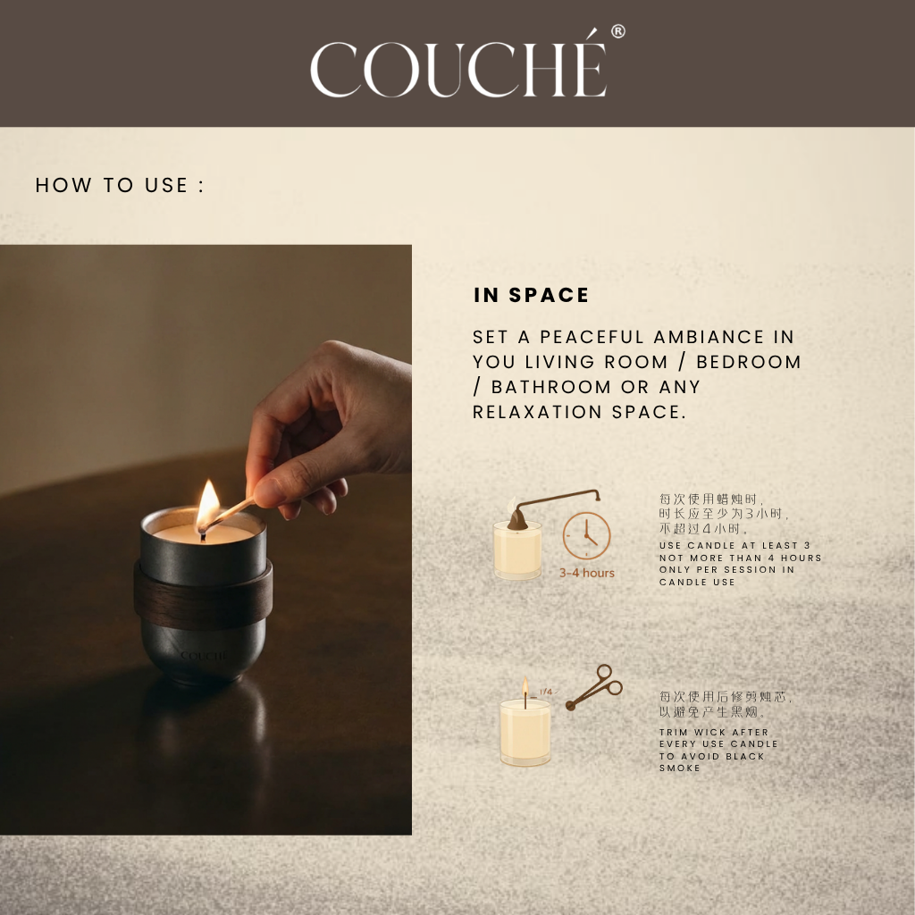 THE BLANC SCENTED CANDLE 220G